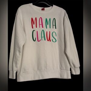 Mama Claus oversized sweatshirt